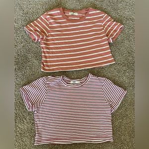 Two Cotton On Cropped T-Shirt